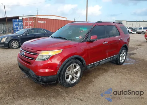 2015 Ford Explorer Limited from USA, damaged, VIN 1FM5K7F89FGC24403